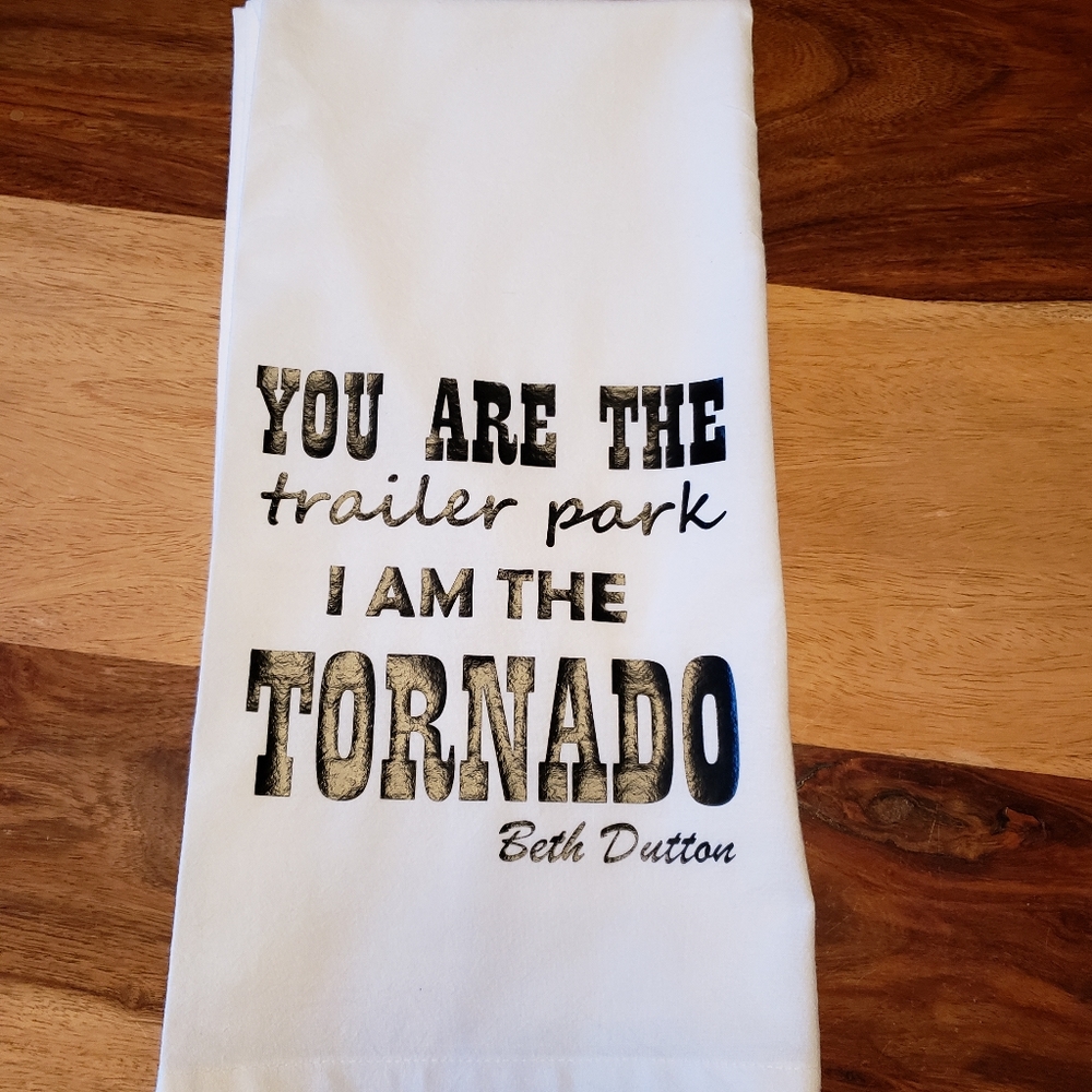 Flour sack decorative towel